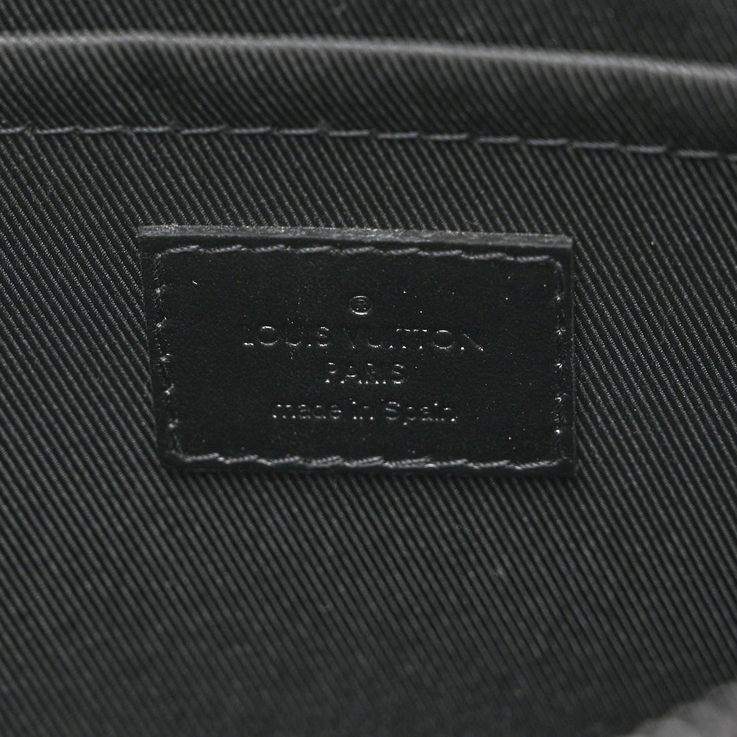 Louis Vuitton Monogram Macassar Pochette To-Go Black 6 of 9
