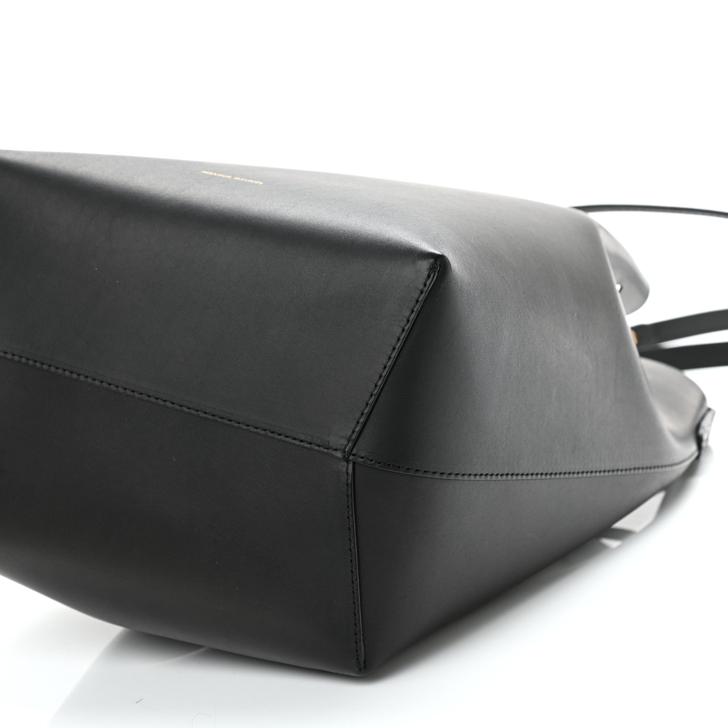 Mansur Gavriel Calfskin Mini Bucket Bag Black Flamma 8 of 8