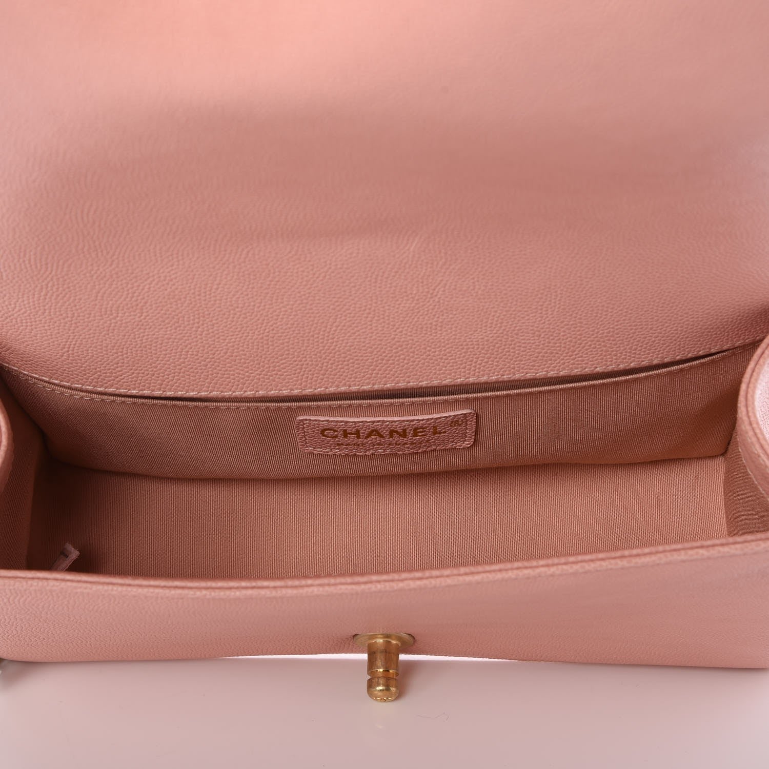 Chanel Caviar Quilted Medium Boy Flap Pink 5 of 7