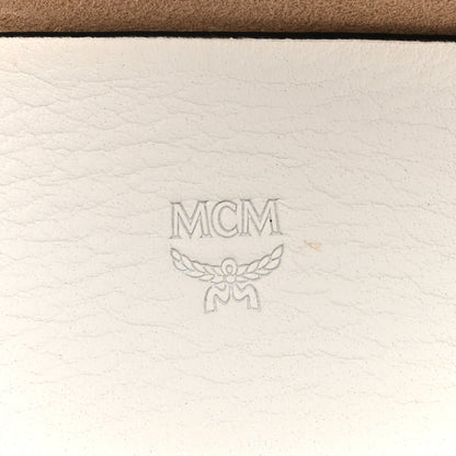 MCM Calfskin Ottomar Monogram Soft Berlin Belt Bag White 6 of 18