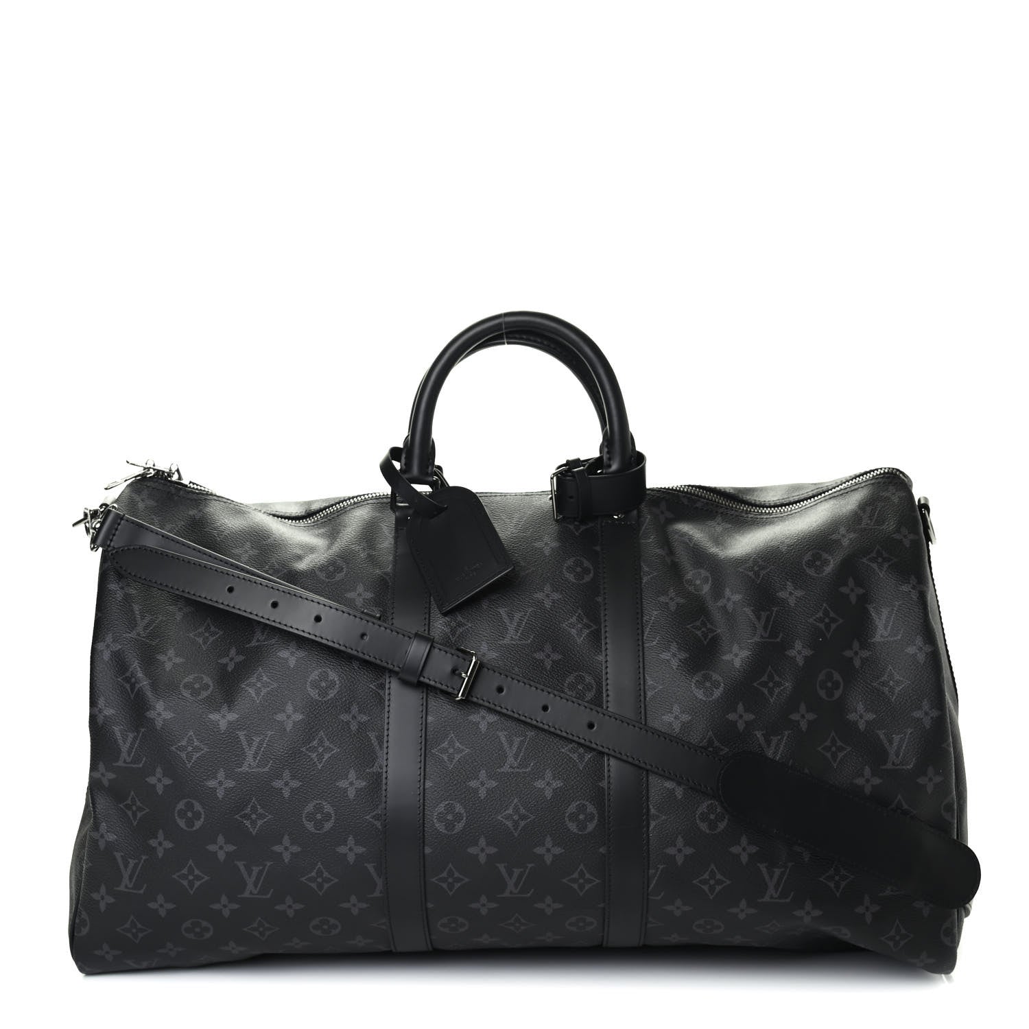 Louis Vuitton Monogram Eclipse Keepall Bandouliere 55 1 of 4