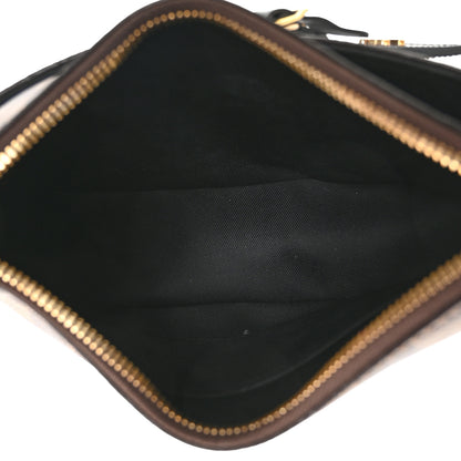 Louis Vuitton Damier Ebene Odeon PM Black 5 of 9