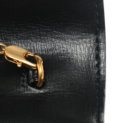 Saint Laurent Calfskin Monogram Sunset Chain Wallet Black 10 of 10