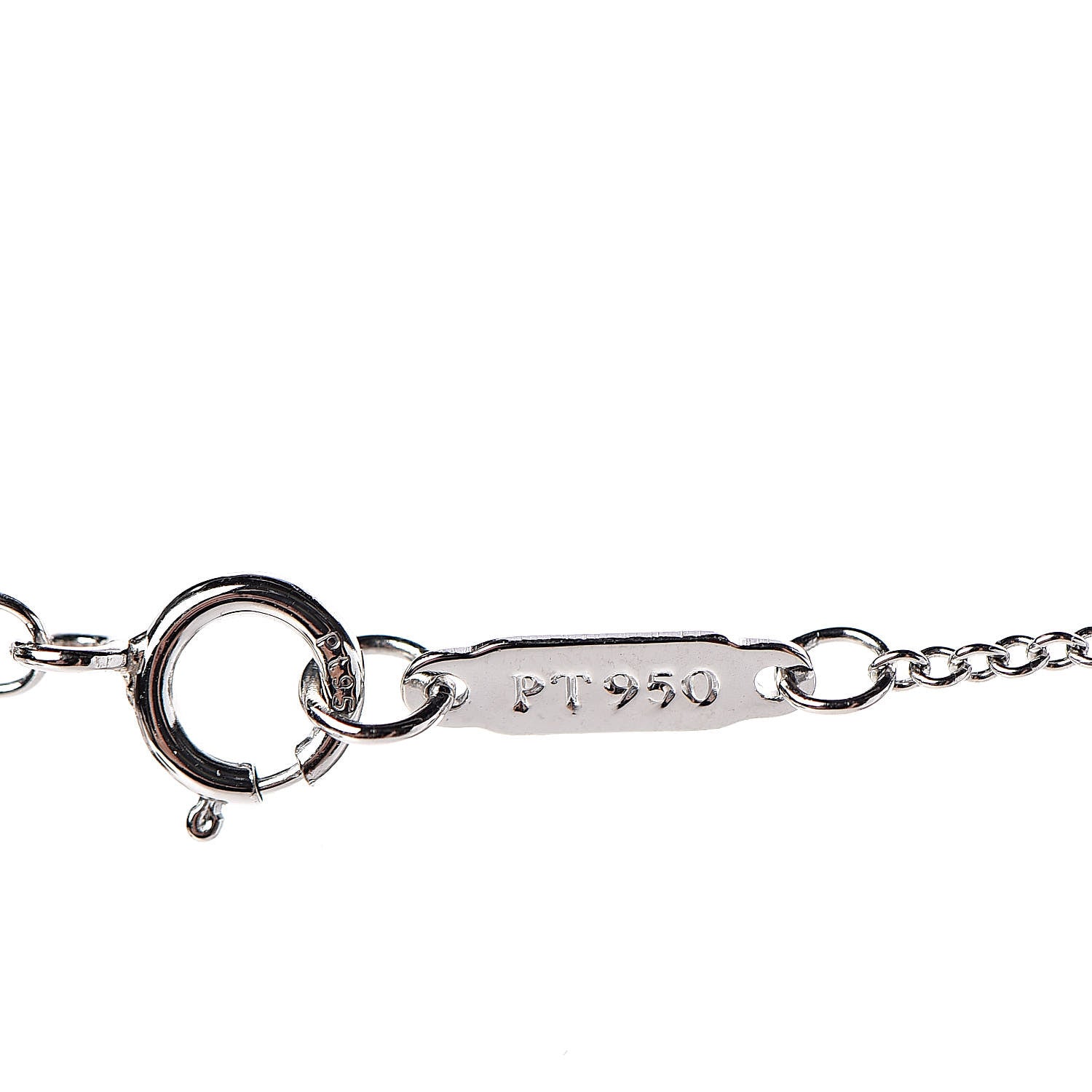 Tiffany Platinum Diamond Small Soleste Pendant Necklace 7 of 7