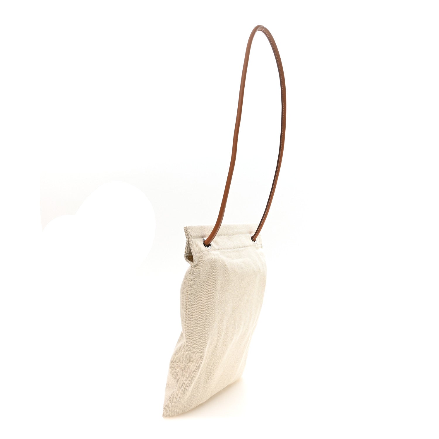 Hermes Canvas Swift Aline Grooming Bag Gold 2 of 10