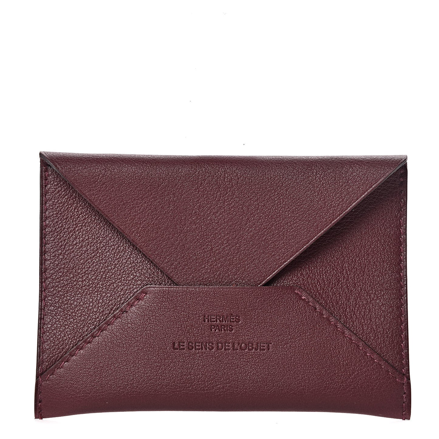 Swift Le Sens De L'Objet Envelope Card Case Bordeaux