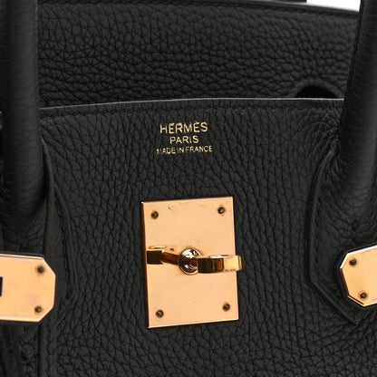 Hermes Togo Birkin 30 Black 6 of 11