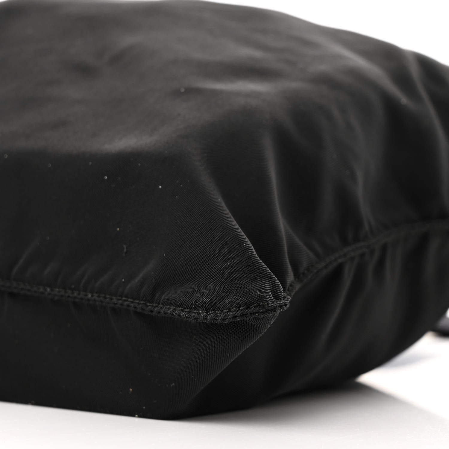 Prada Nylon Vela Flat Messenger Bag Black 10 of 12