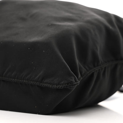 Prada Nylon Vela Flat Messenger Bag Black 10 of 12