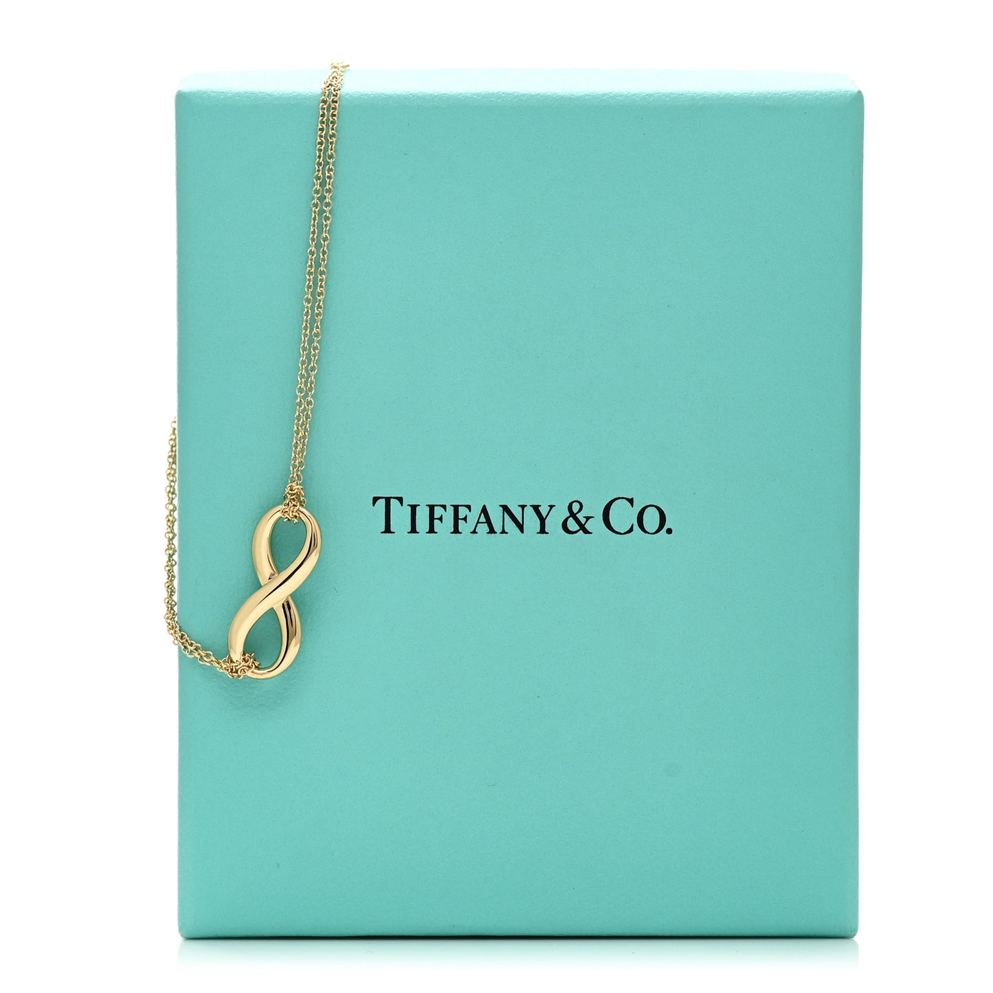 18K Yellow Gold Infinity Bracelet
