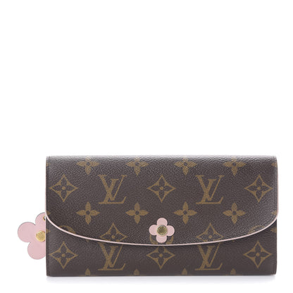 Louis Vuitton Monogram Bloom Flower Emilie Wallet 1 of 6