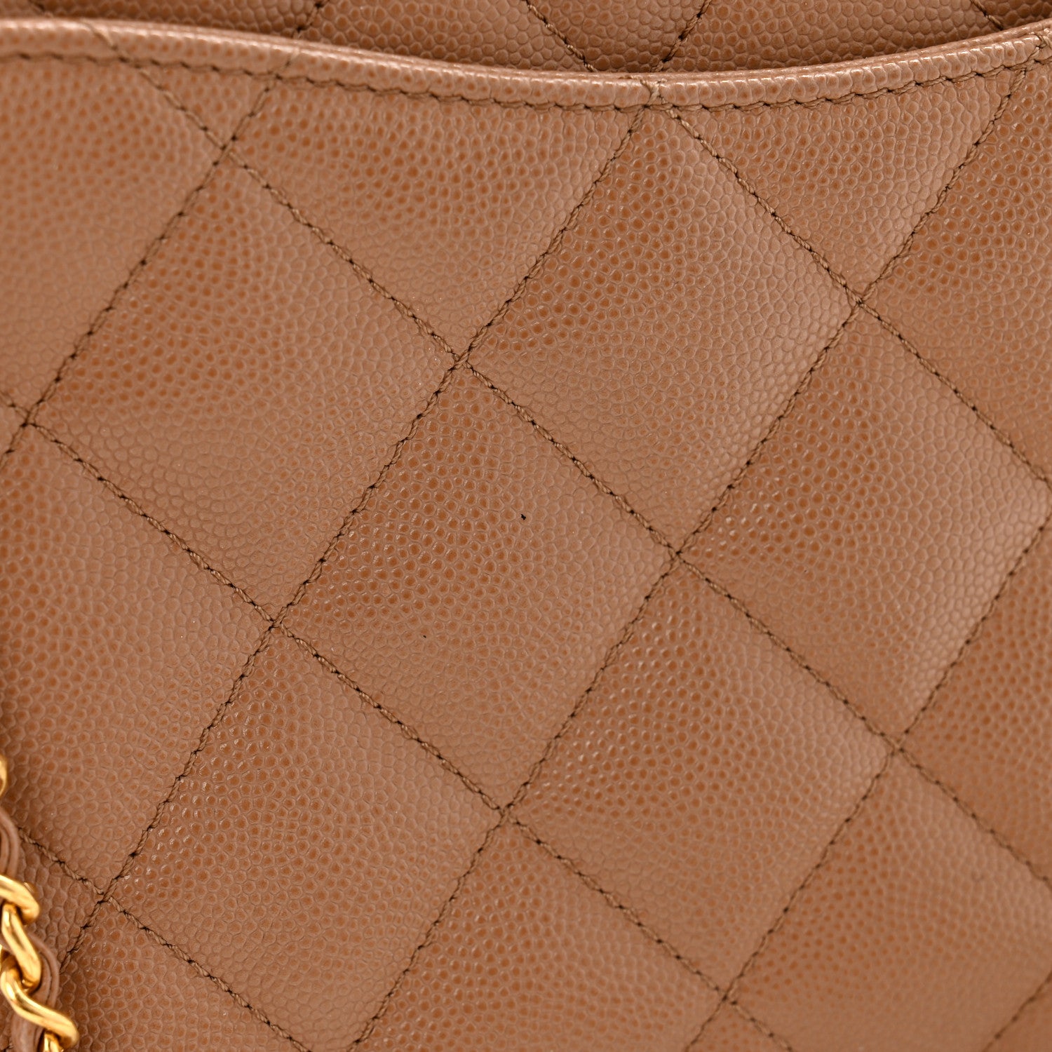 Chanel Caviar Quilted Coco First Flap Beige 12 of 13