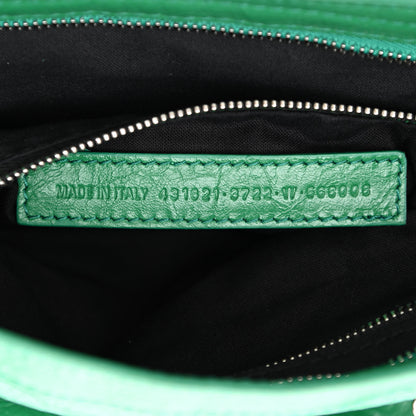 Balenciaga Agneau Classic Silver Hardware S City Magic Green 7 of 13
