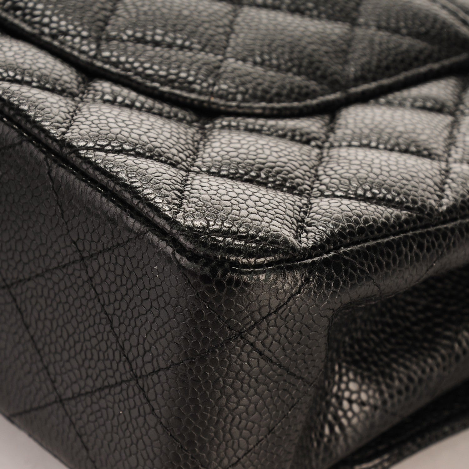 Chanel Caviar Quilted Medium Double Flap Black 11 of 11