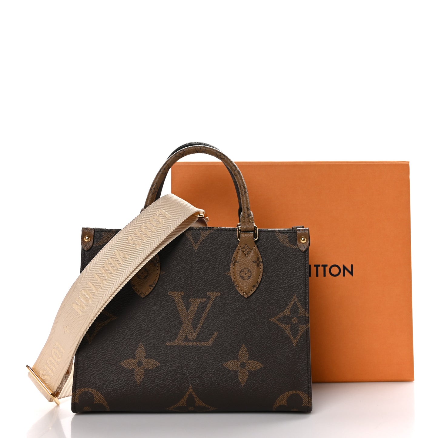 LOUIS VUITTON Reverse Monogram Giant Onthego PM