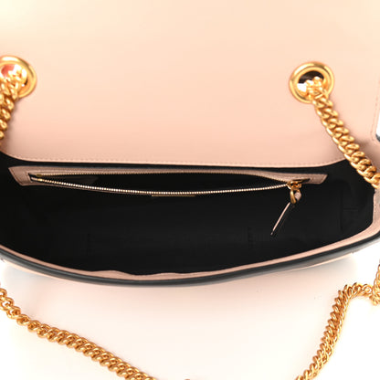 Fendi Nappa Apolo Bi-Color Chain Baguette Rosa Quarzo Black 5 of 9