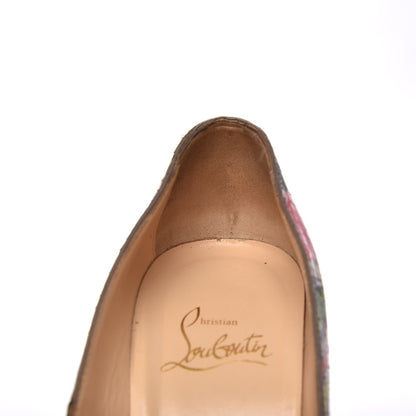 Christian Louboutin Python Masai Bianca 140 Pumps 36 Multicolor 9 of 15