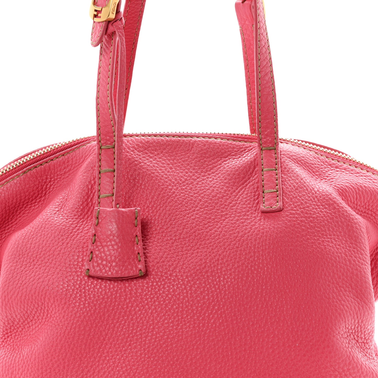 Cuoio Romano Selleria 2Bag Tote Pink