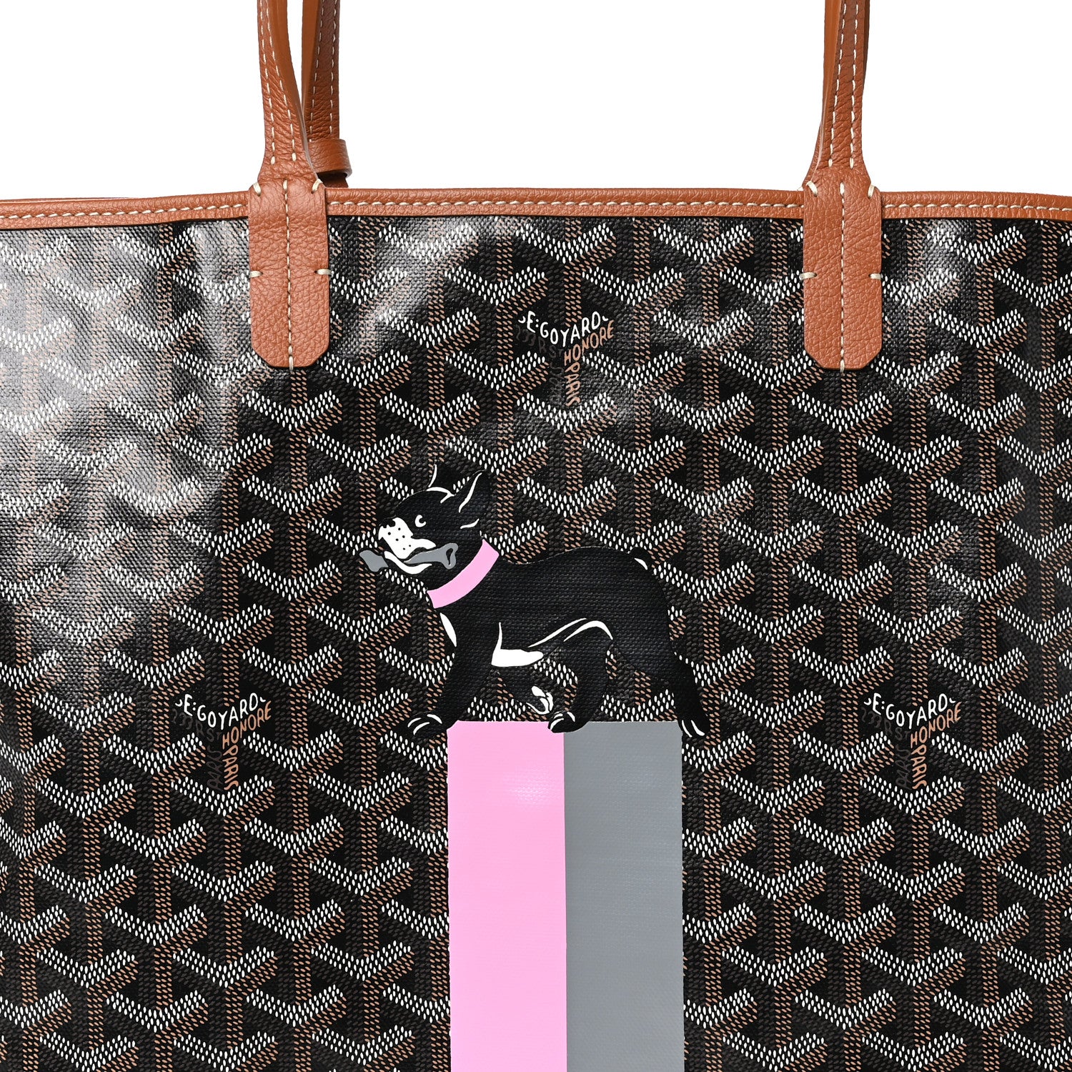 Goyard Goyardine Saint Louis PM Black Gold 6 of 11