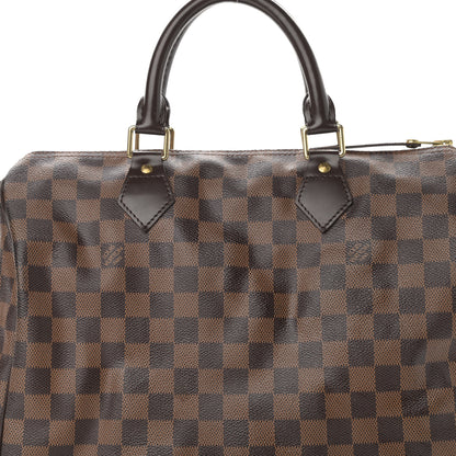 Louis Vuitton Damier Ebene Speedy 30 8 of 17