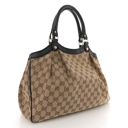 Gucci Monogram Medium Sukey Tote Dark Brown 3 of 10