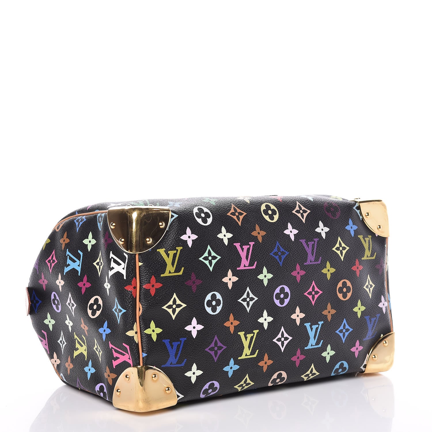 Louis Vuitton Monogram Multicolor Speedy 30 Black 4 of 9