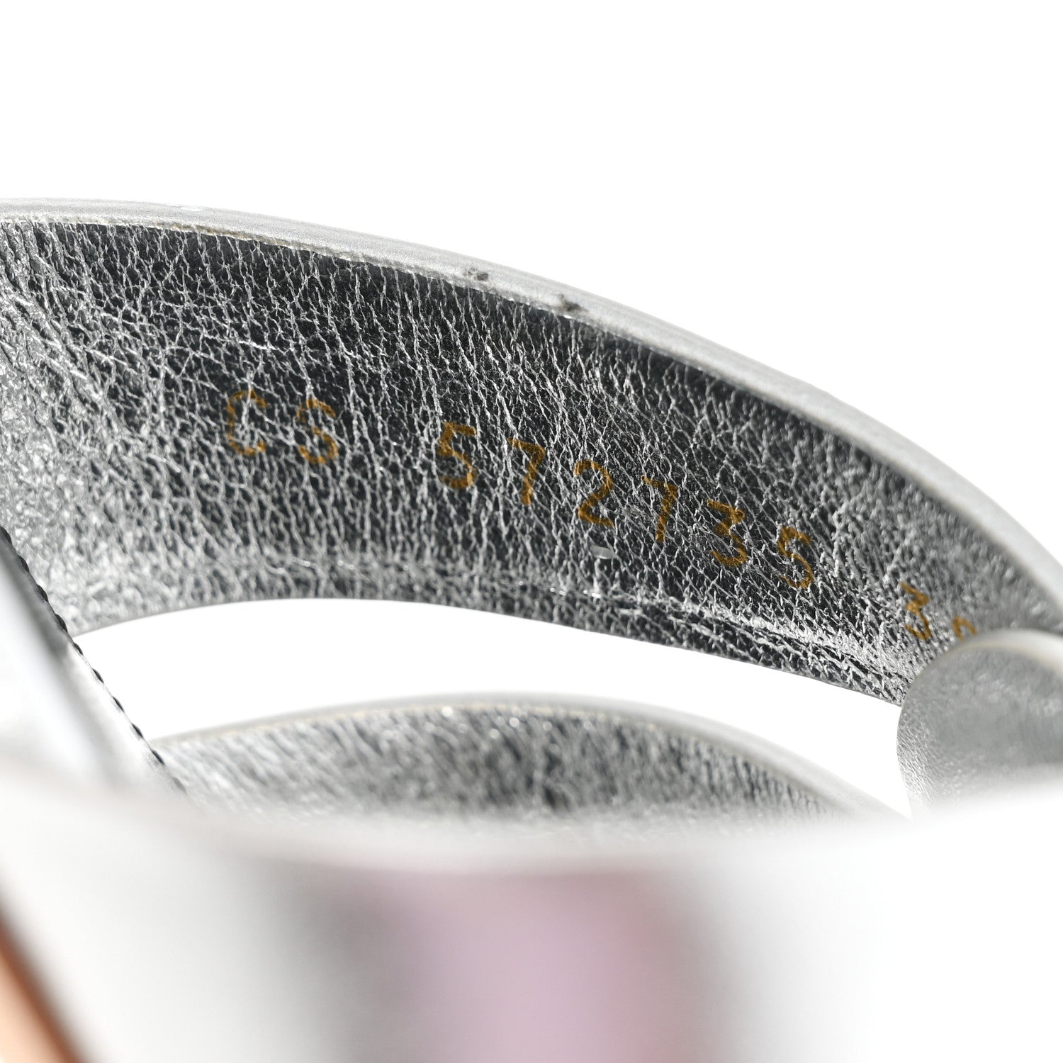 Saint Laurent Metallic Calfskin Nu Pied 05 Slide Sandals 39.5 Silver 8 of 9