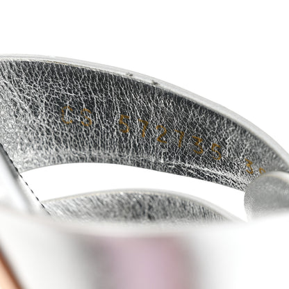 Saint Laurent Metallic Calfskin Nu Pied 05 Slide Sandals 39.5 Silver 8 of 9