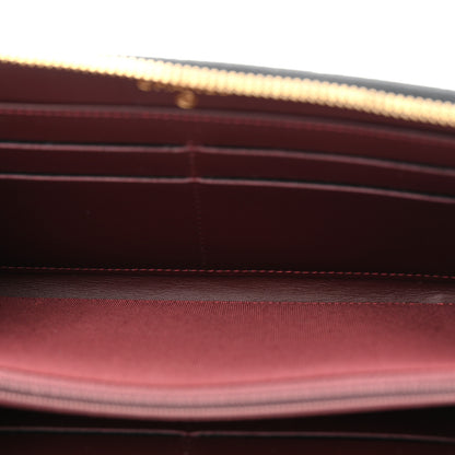 Chanel Caviar Quilted Large Gusset Zip Around Wallet Black 5 of 7