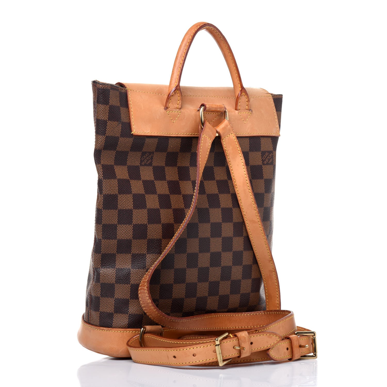 Louis Vuitton Damier Ebene Soho Centenaire Backpack 3 of 33