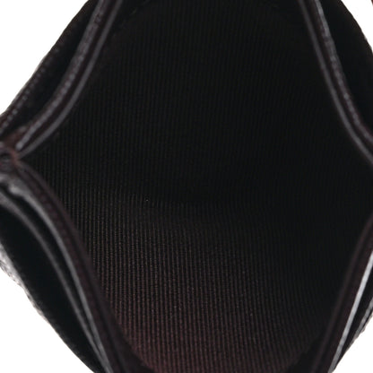 Chanel Caviar Quilted Card Holder Dark Brown 5 of 8