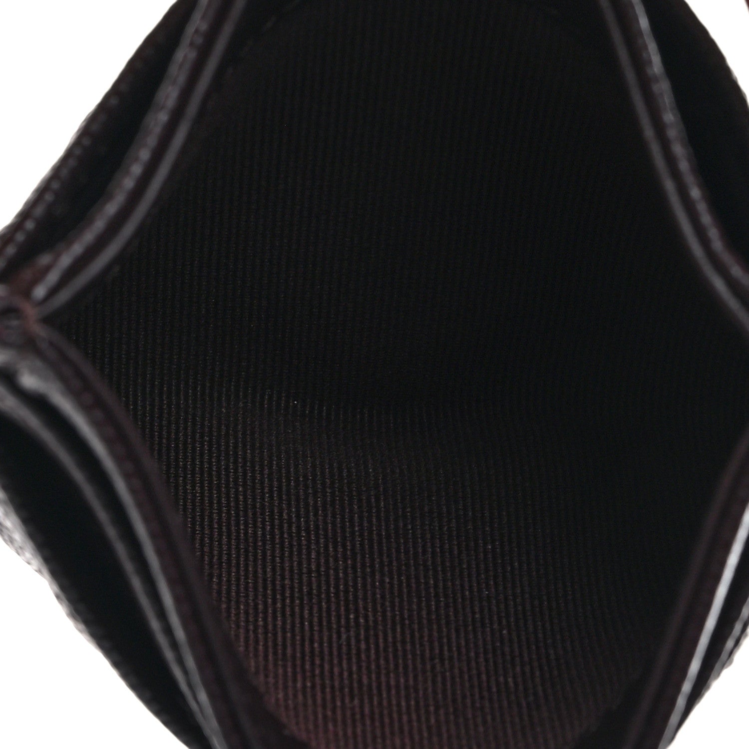 Chanel Caviar Quilted Card Holder Dark Brown 5 of 8