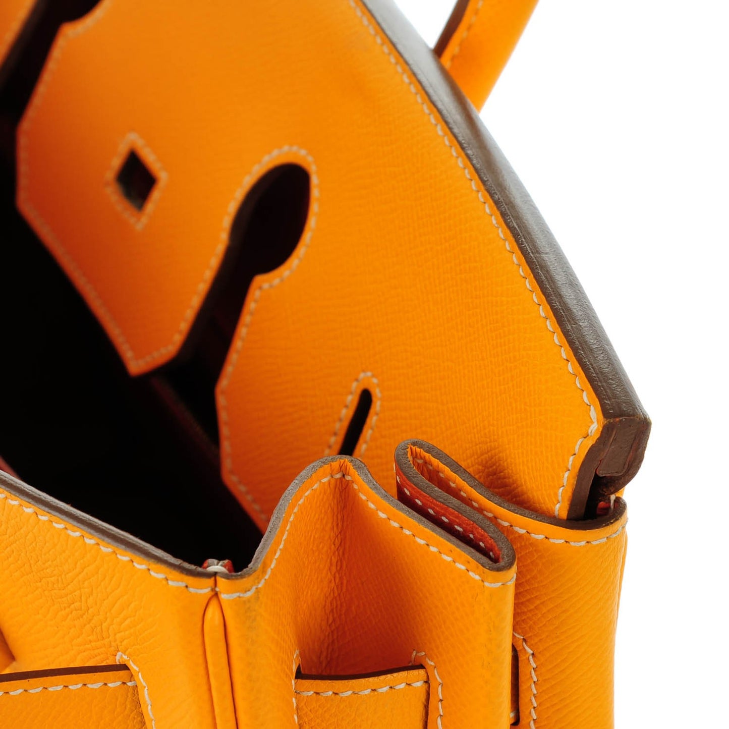 Epsom Candy Birkin 35 Jaune D'Or Feu