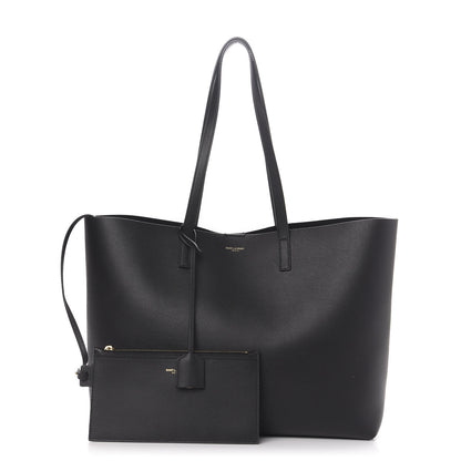 Saint Laurent Calfskin Large Shopping Tote Black 1 of 12