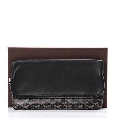 Goyard Goyardine Sainte Marie Soft Clutch Black 7 of 7