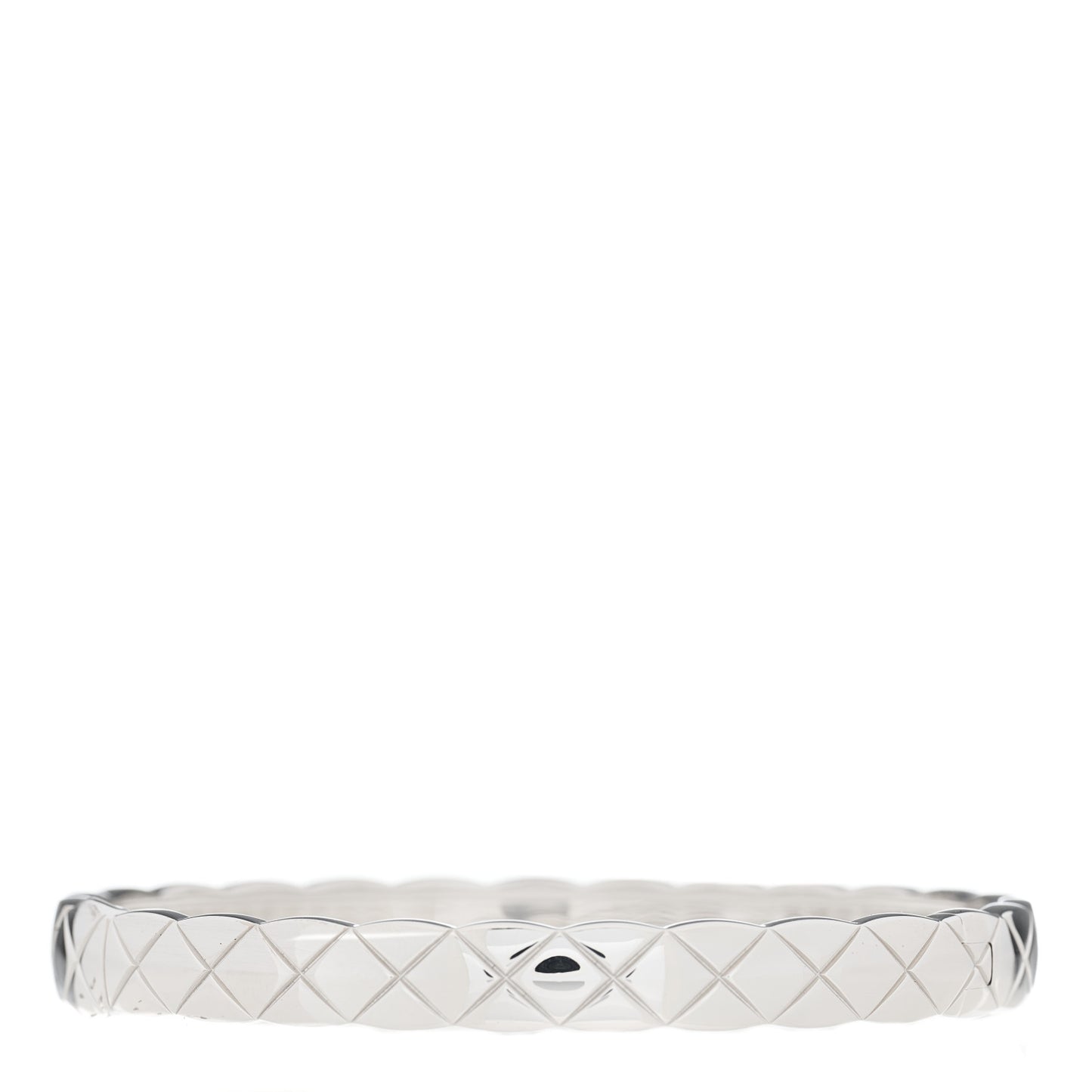 18K White Gold Diamond Coco Crush Bracelet S