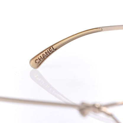 Chanel Cat Eye Sunglasses 4181 Gold 8 of 9