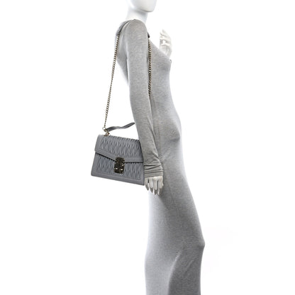 Miu Miu Nappa Confidential Matelasse Top Handle Nube 2 of 10