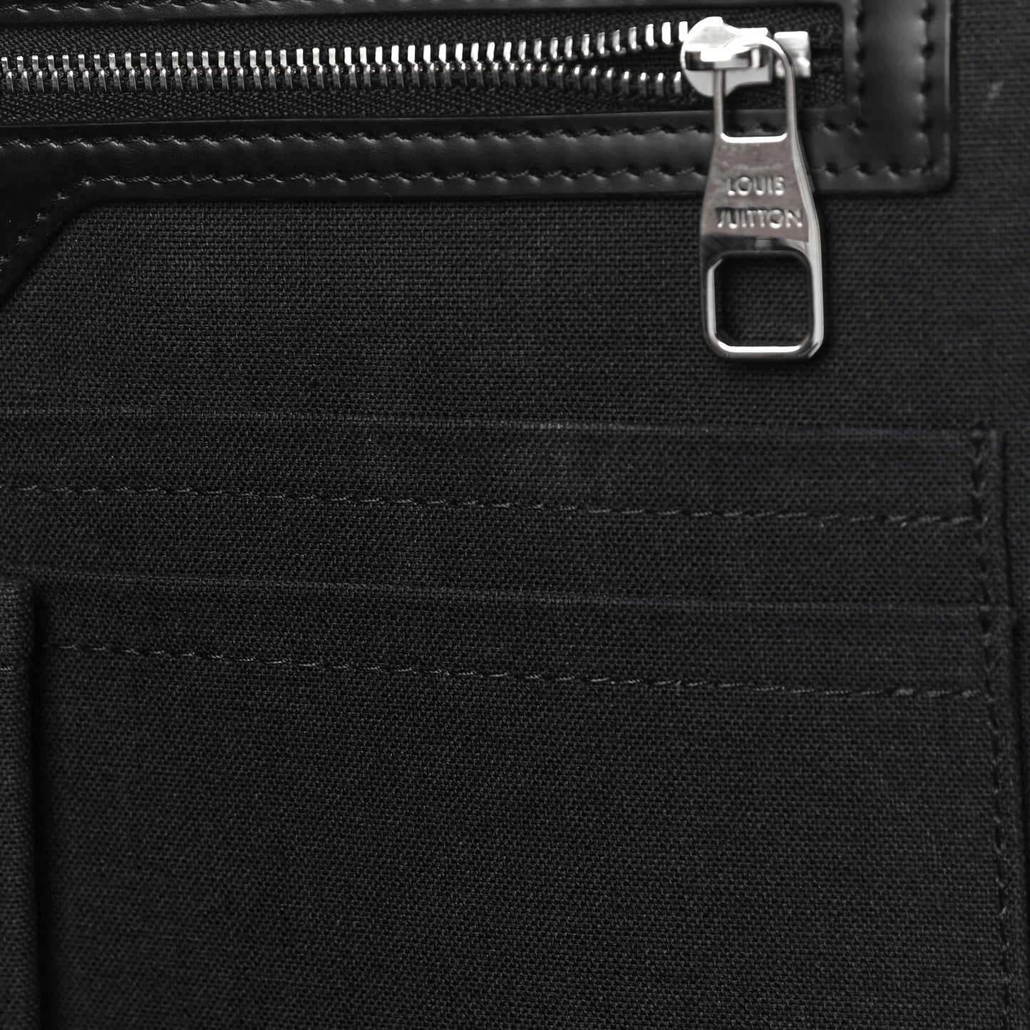 Damier Graphite Poche Documents Holder
