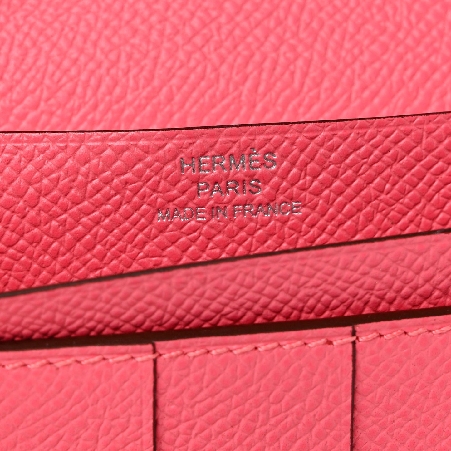 Epsom Bearn Gusset Wallet Rose Lipstick