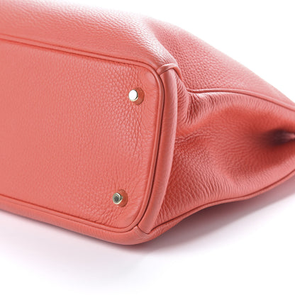 Christian Dior Bullcalf Large Diorissimo Tote True Red 6 of 8