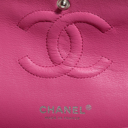 Chanel Iridescent Caviar Quilted Medium Double Flap Pink 6 of 8