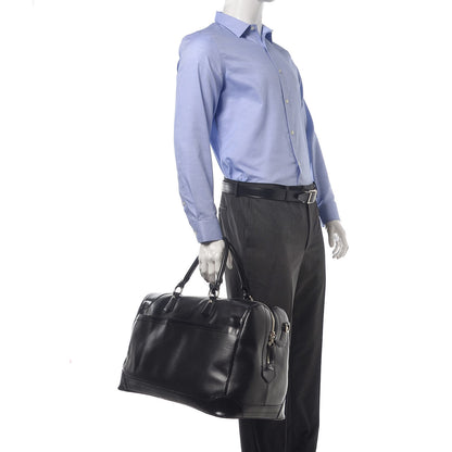 Louis Vuitton Epi Sac Bourget 50 Black 2 of 11