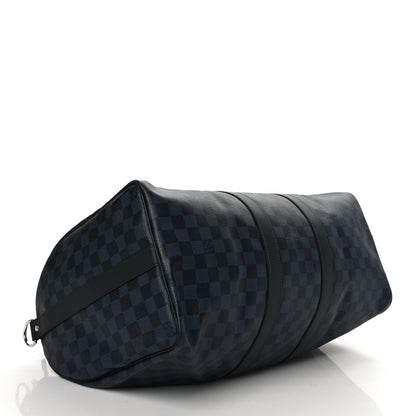 Louis Vuitton Damier Cobalt Keepall Bandouliere 45 4 of 11
