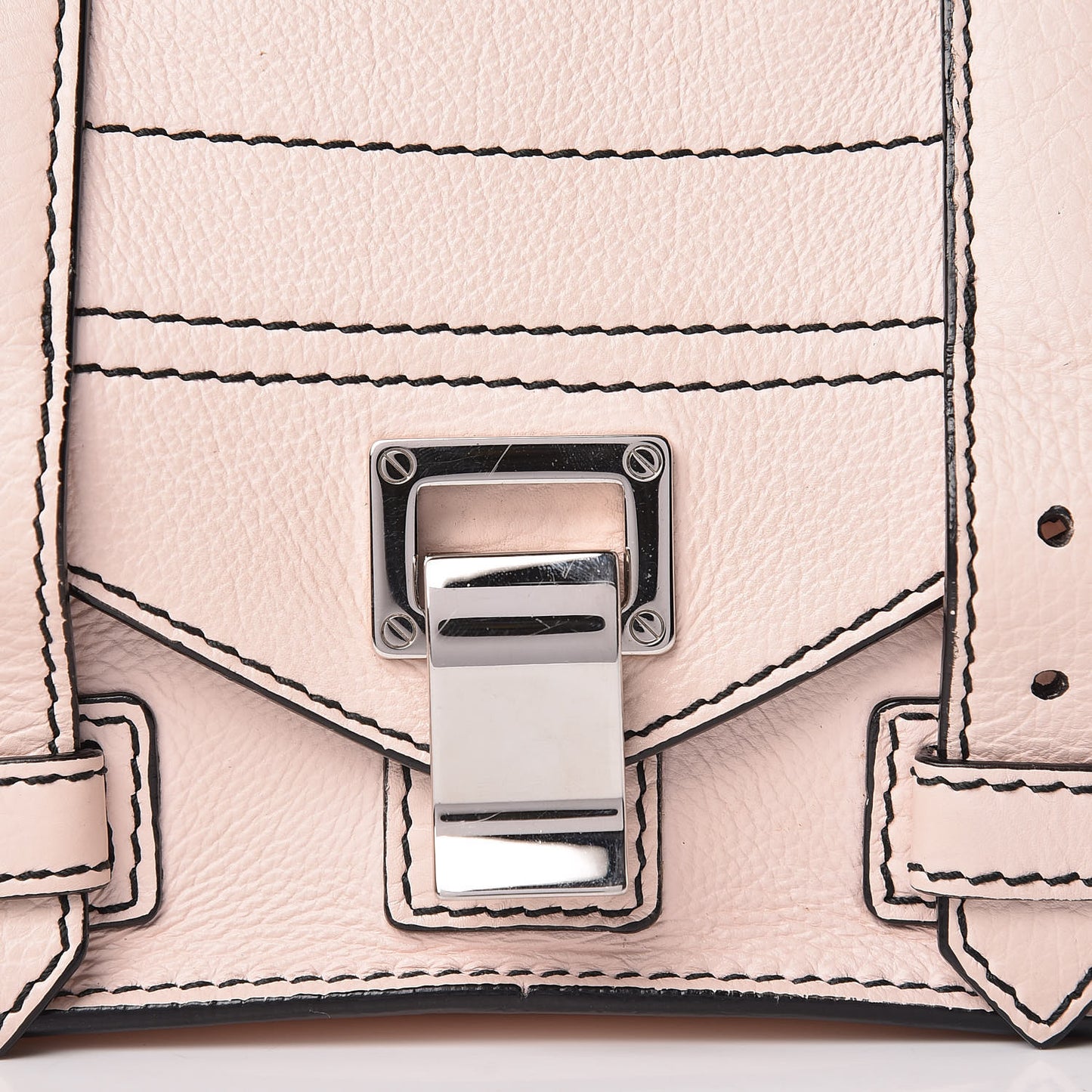Calfskin Mini PS1 Crossbody Bag Rose Quartz