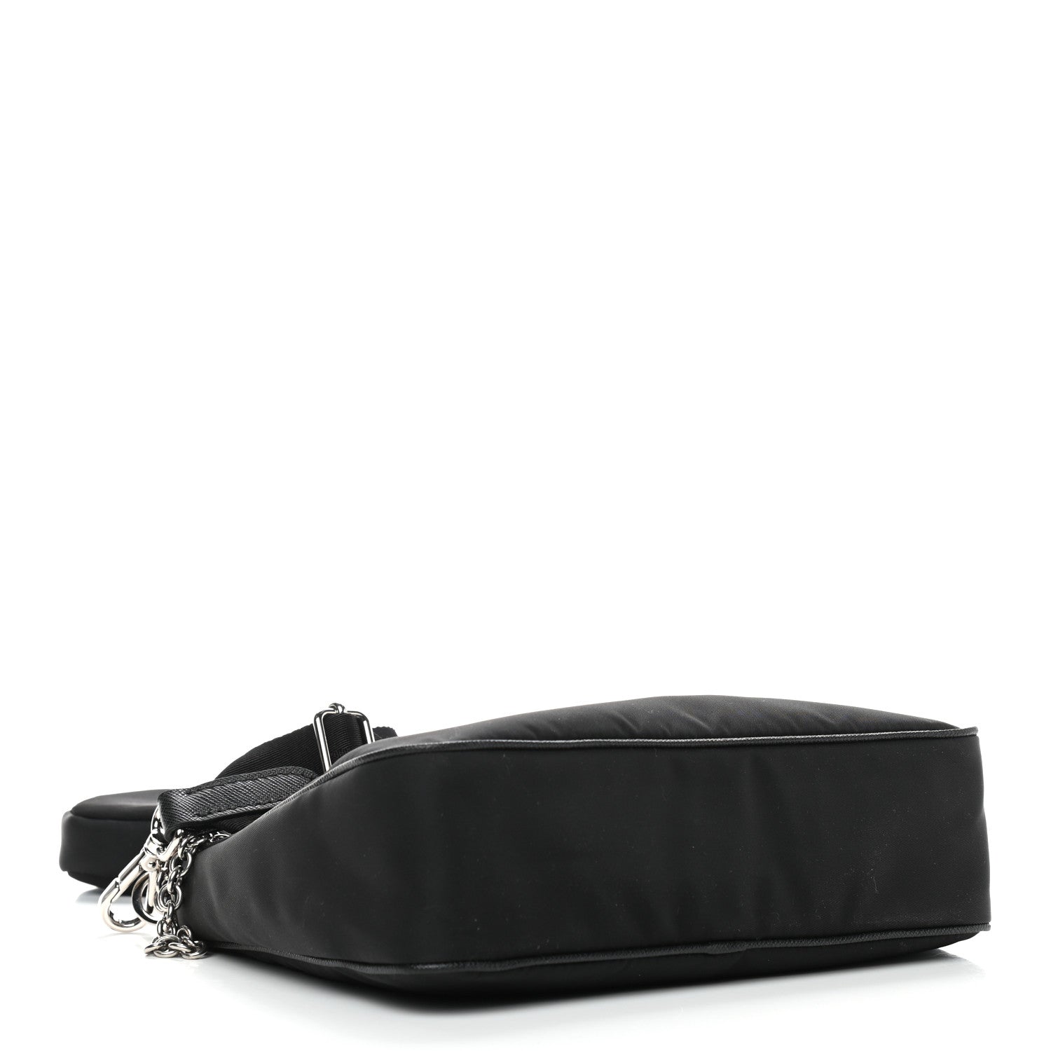 Prada Nylon Re-Edition 2005 Shoulder Bag Black 4 of 10
