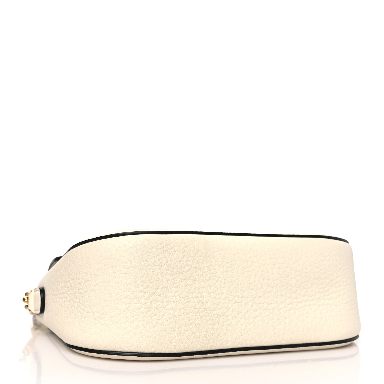 Valentino Garavani Pebbled Calfskin Vlogo Small Top Handle Shoulder Bag Ivory 4 of 9