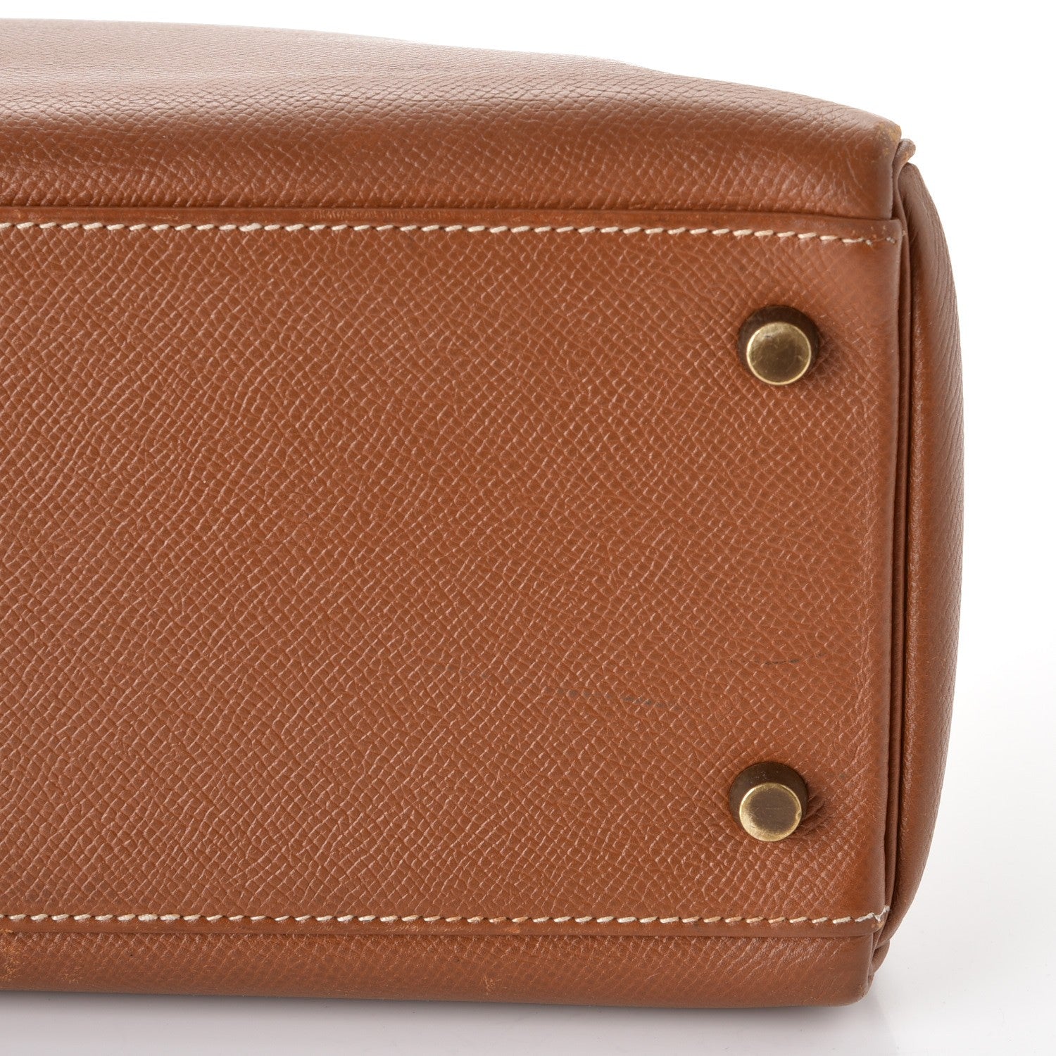 Hermes Courchevel Kelly Retourne 32 Gold 41 of 44