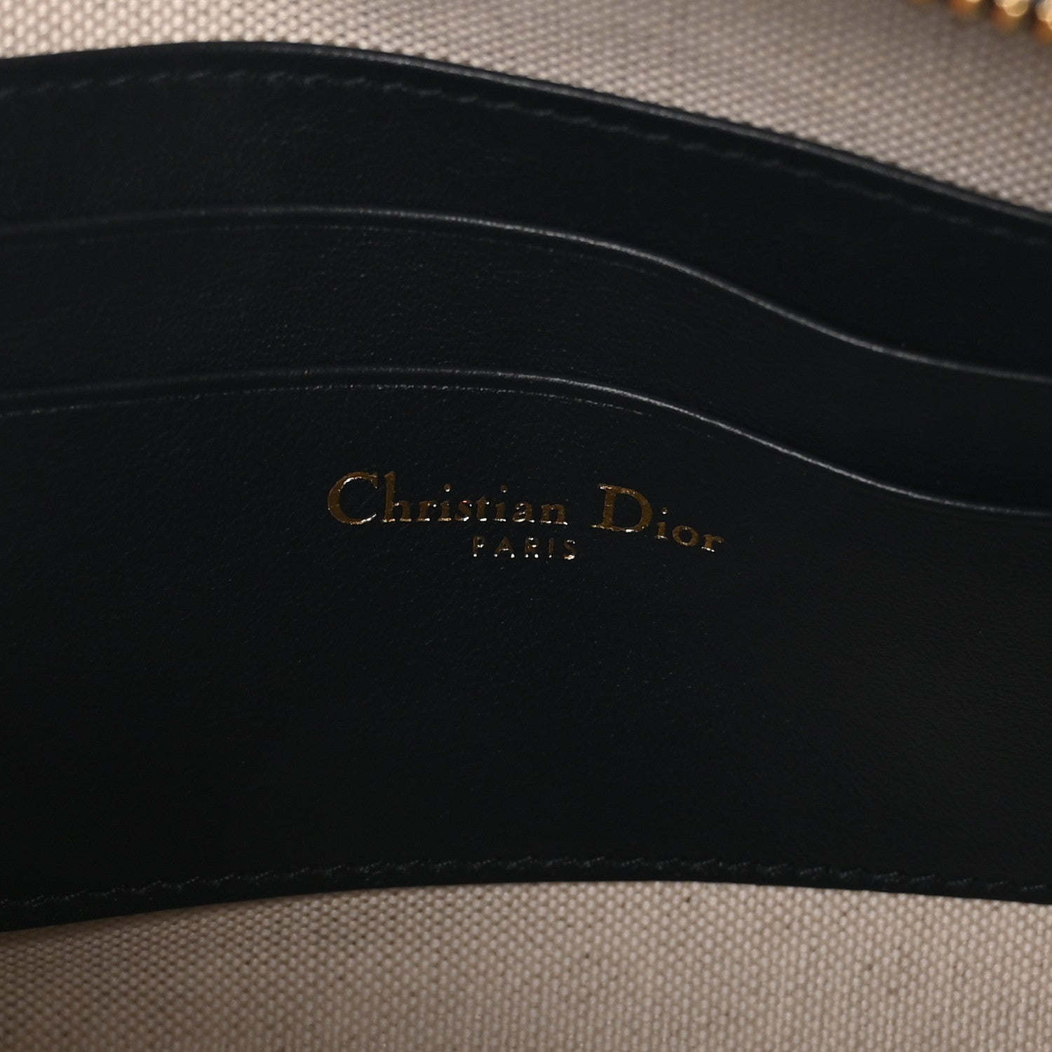 Christian Dior Oblique 30 Montaigne D-Cosy Pouch Blue 5 of 10