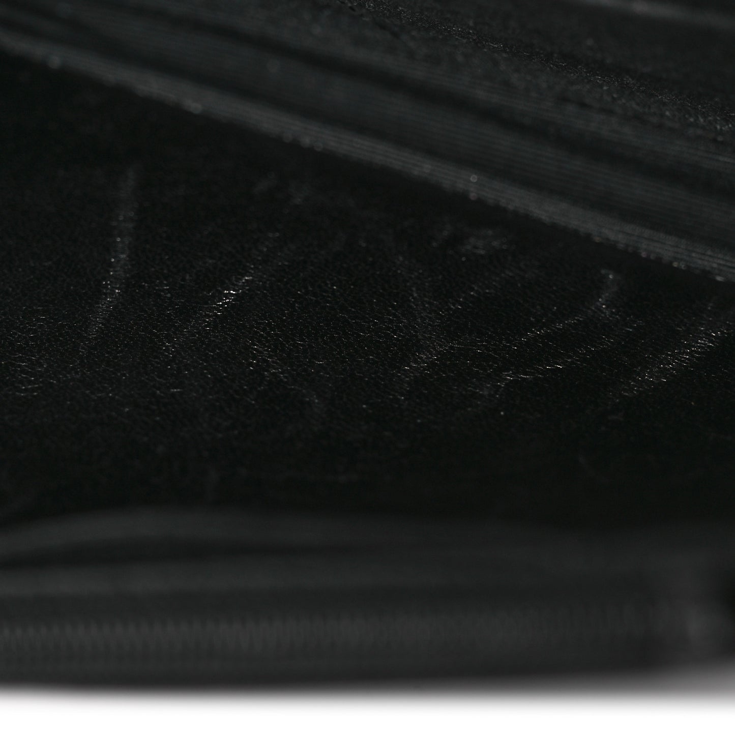 Aged Calfskin Quilted Reissue Wallet On Chain WOC Black